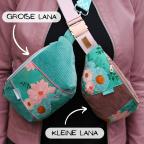 Schnittmuster: Bauchtasche 'Lana' und Geldbörse 'Rosa' - Artikel-Nr. 5002