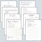 Digitale Papiervorlagen: Hochzeitsplaner - Artikel-Nr. 5018