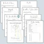 Digitale Papiervorlagen: Baby dein erstes Jahr - Artikel-Nr. 5019