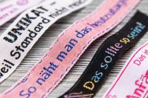 Textillabel-Set 'Humorvolle Nähsprüche' - Artikel-Nr. 8510