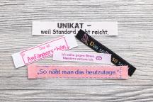 Textillabel-Set 'Humorvolle Nähsprüche' - Artikel-Nr. 8510