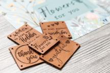 Designer-Set 'send a smile' by Unikati (Naturleder) - Artikel-Nr. 9101