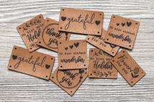 Designer-Set 'send a smile' by Unikati (Kunstleder) - Artikel-Nr. 9101