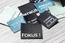Designer-Set Textiletiketten 'Fokus' by Unikati - Artikel-Nr. 9115
