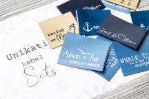 Designer-Set Textillabel 'Maritim' by Unikati - Artikel-Nr. 9116