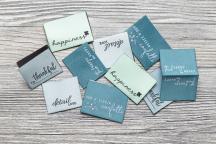 Designer-Set Weblabel 'happiness colored' by Unikati - Artikel-Nr. 9117