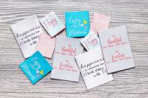 Designer-Set Textillabel 'enjoy' by Unikati - Artikel-Nr. 9120