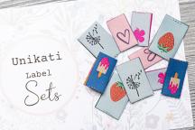 Designer-Set Textillabel 'Summer moments' by Unikati - Artikel-Nr. 9124