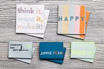 Designer-Set Textillabel 'Power Up!' by Unikati - Artikel-Nr. 9127