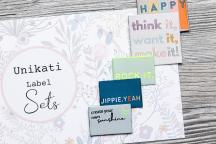 Designer-Set Textillabel 'Power Up!' by Unikati - Artikel-Nr. 9127