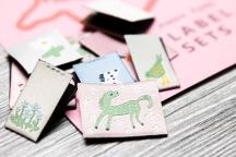 Designer-Set Weblabel 'Of Horses and Flowers' by Annika Klaas - Artikel-Nr. 9301