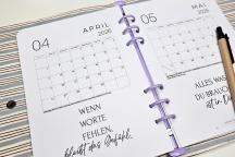 Digitale Druckvorlage: Jahresplaner 2026 - Artikel-Nr. 5036