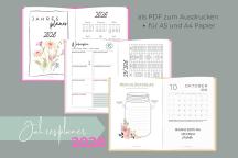 Digitale Druckvorlage: Jahresplaner 2026 - Artikel-Nr. 5036