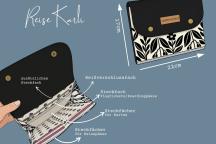 Schnittmuster: Etui 'Reise-Karli' - Artikel-Nr. 5080