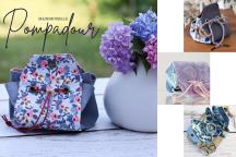 Schnittmuster: Ösensäckchen 'Mademoiselle Pompadour' - Artikel-Nr. 5105
