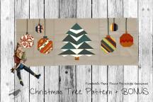 Schnittmuster: 'Christmas Tree Pattern' - Artikel-Nr. 5806