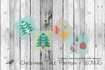 Schnittmuster: 'Christmas Tree Pattern' - Artikel-Nr. 5806