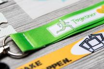 Lanyard für Teams und Vereine mit Läufermotiv - Artikel-Nr. 3005