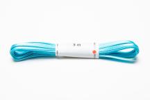 Schmale Satinbänder (3 mm), einfarbig (aquamarin) - Artikel-Nr. 888