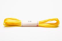 Schmale Satinbänder (3 mm), einfarbig (gelb) - Artikel-Nr. 888