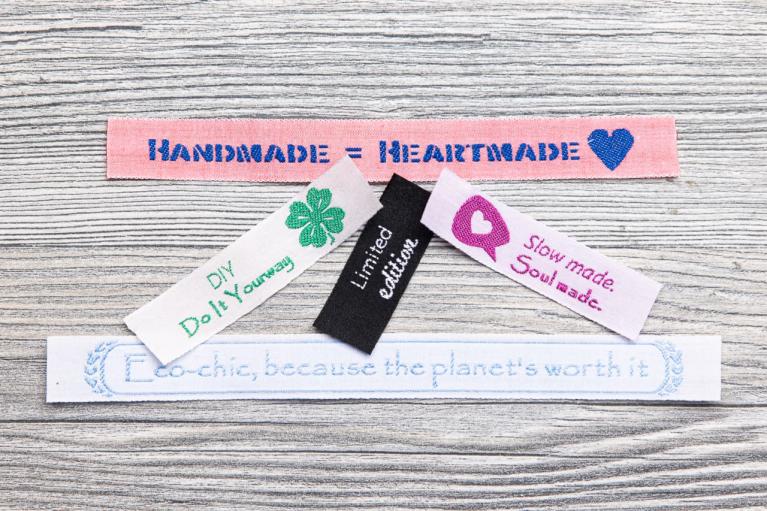 Textillabel-Set \"Lieblingsstatements\" (Artikel-Nr. 8511)