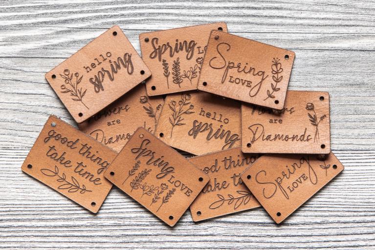 Designer-Set 'spring love' by Unikati (Naturleder) - Artikel-Nr. 9102