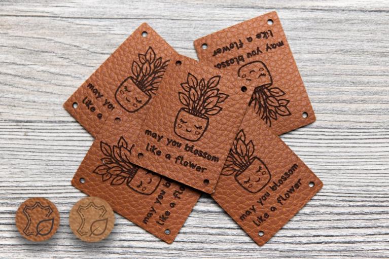 Designer-Labelset \"Bloom & Flower\" by Unikati (Artikel-Nr. 9131)