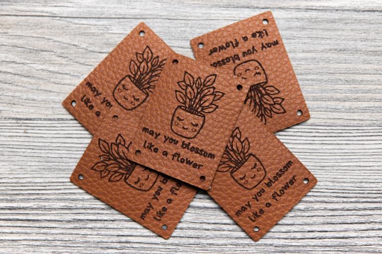 Designer-Labelset \"Bloom & Flower\" by Unikati (Artikel-Nr. 9131)