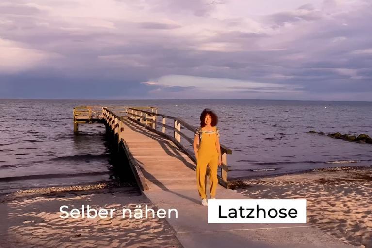 Video-Kurs: Coole Latzhose nähen (Artikel-Nr. 4010)