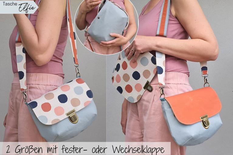 Schnittmuster: Tasche \"Elfie\" (Artikel-Nr. 5031)
