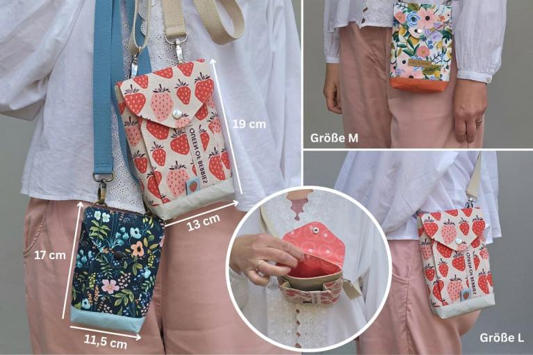 Schnittmuster: Phonebag \"Billie\" (Artikel-Nr. 5033)