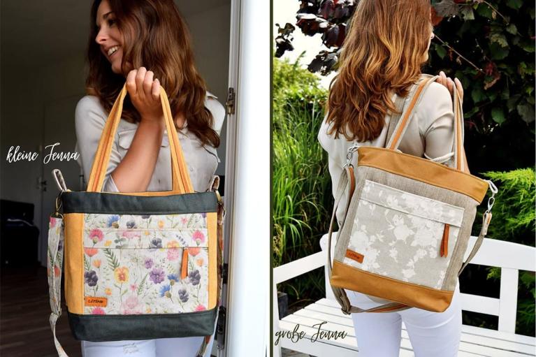 Schnittmuster: Bucket Bag \"Jenna\" (Artikel-Nr. 5075)