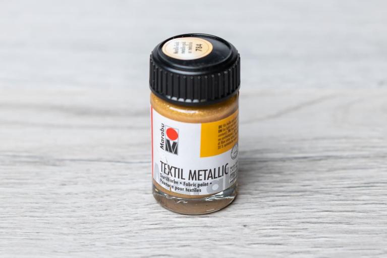 Marabu Textil Metallic 15 ml  (metallic-gold) - Artikel-Nr. 2512