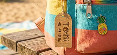 Dein gratis Holz- oder FloraPap<sup>®</sup>-Label