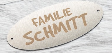 Edelstahl gebürstet